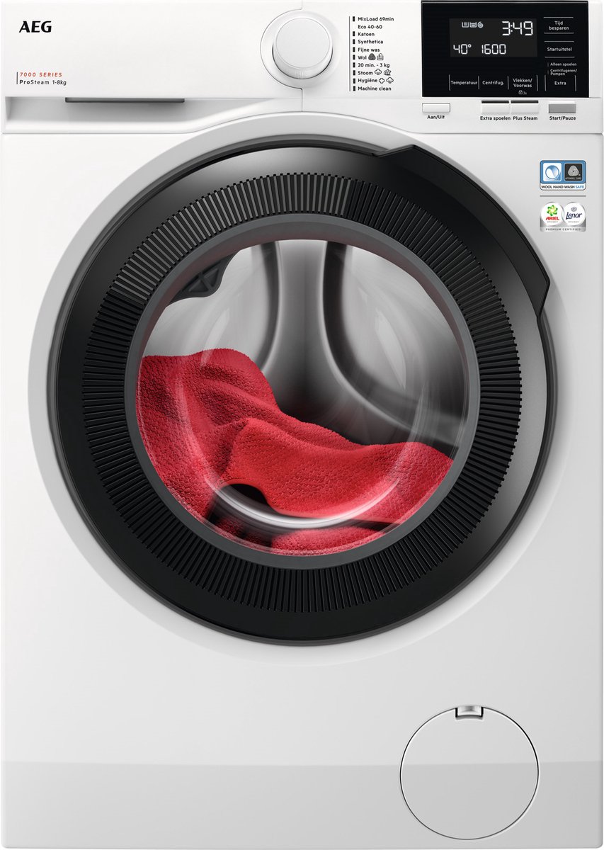 AEG LR73864 7000 serie ProSteam wasmachine