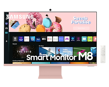 Samsung 4K Smart LED TV S32BM80GUU Pink (2022) 32″ met grote korting