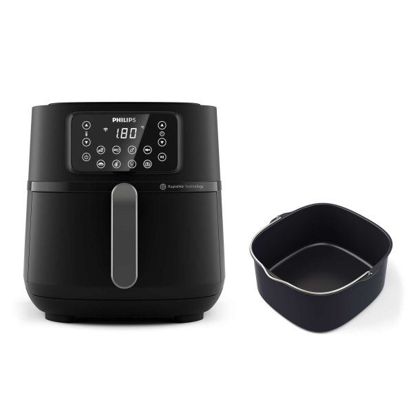 Philips Airfryer XXL Connected HD9285/93 + Bakblik - Afbeelding 3