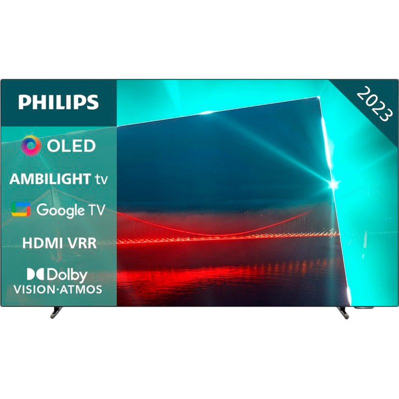 Philips Ambilight 65OLED718 Smart Android OLED 4K TV 120HZ (2023) 65″ met grote korting