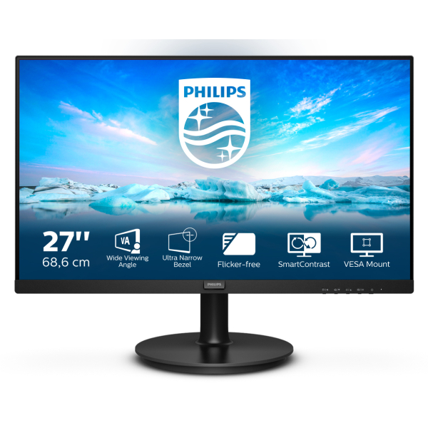 Philips V Line 271V8LA/00 LED display 68,6 cm (27") 1920 x 1080 Pixels Full HD Zwart - Afbeelding 2