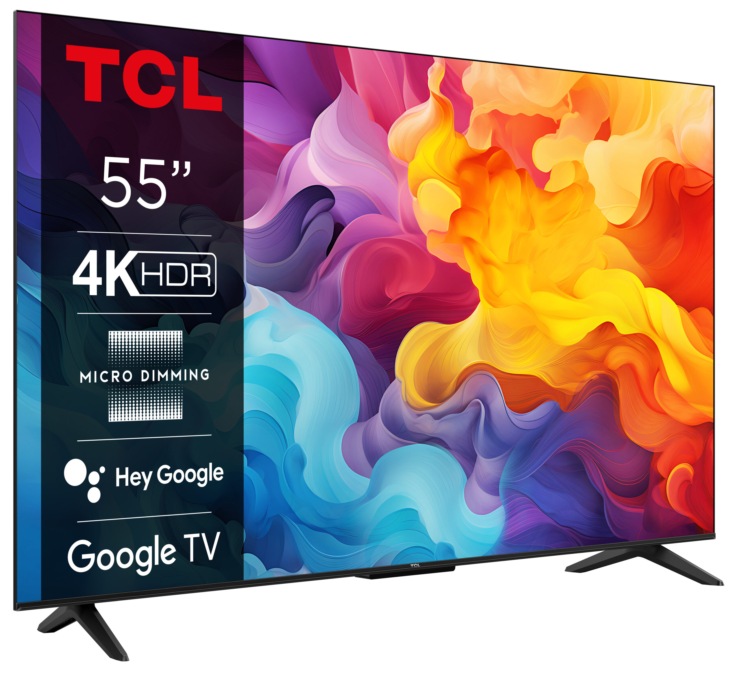 TCL P655 55P655 tv 139,7 cm (55") 4K Ultra HD Smart TV Wifi Zwart - Afbeelding 3