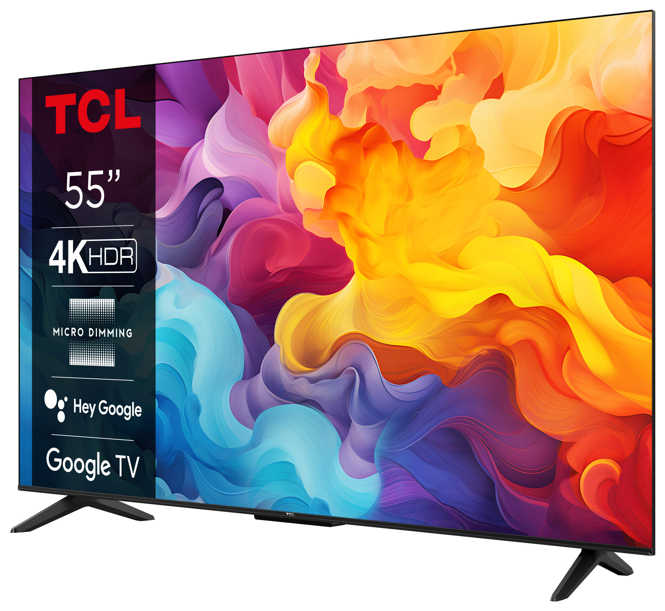 TCL P655 55P655 tv 139,7 cm (55") 4K Ultra HD Smart TV Wifi Zwart - Afbeelding 2