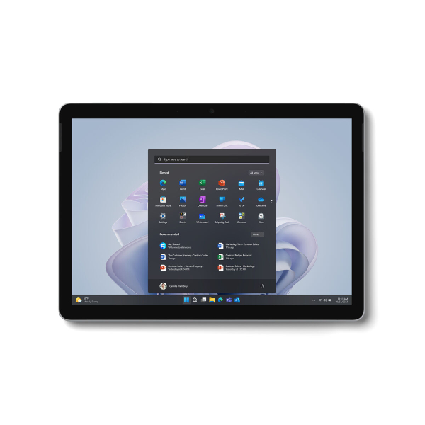 Tablet Microsoft Surface Go 4 10,5" Intel N200 8 GB RAM 128 GB Platina - Afbeelding 2