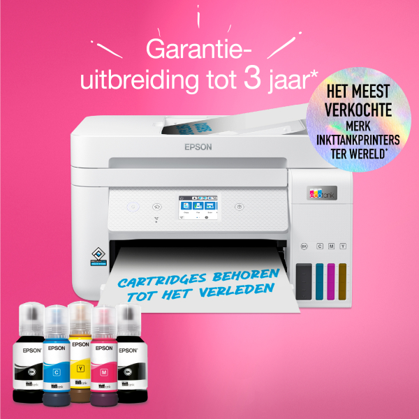 Epson EcoTank ET-4856 A4 multifunctionele Wi-Fi-printer met inkttank, inclusief tot 3 jaar inkt - Afbeelding 9