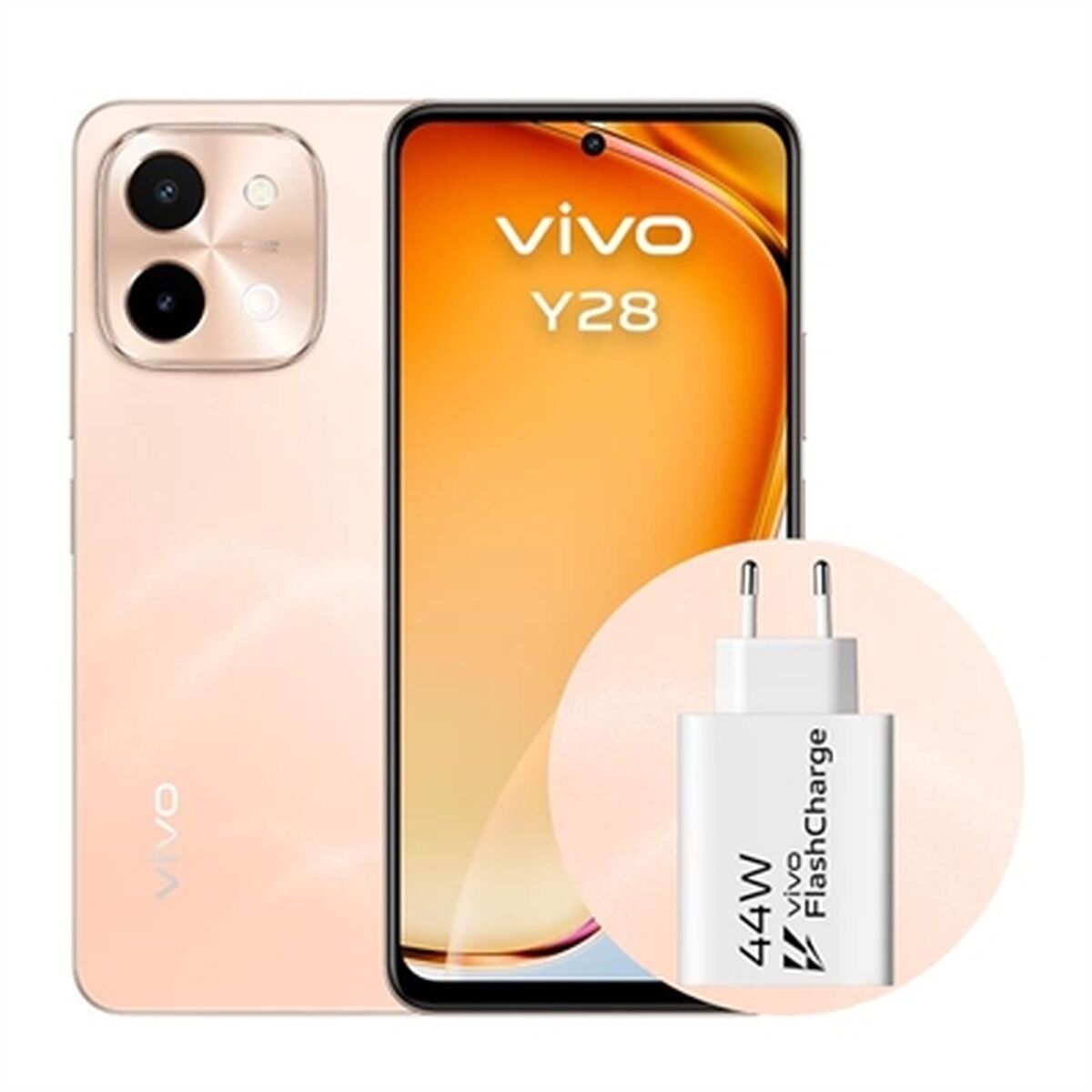 Smartphone Vivo VIVO Y28 6,7"MediaTek Helio G85 4 GB RAM 128 GB Oranje afbeelding