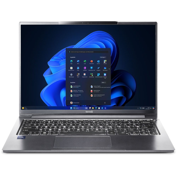 TERRA MOBILE 1471 Intel Core Ultra 5 125U Laptop 35,6 cm (14") WUXGA 16 GB DDR5-SDRAM 500 GB SSD Wi-Fi 6E (802.11ax) Windows 11 Pro Grijs