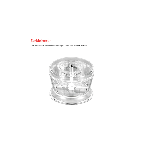 ESGE M 122 De Luxe 0,6 l Staafmixer 140 W Wit - Afbeelding 13