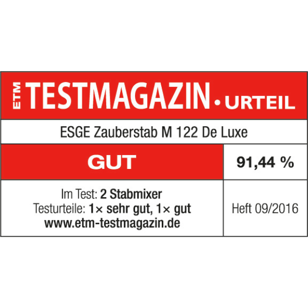 ESGE M 122 De Luxe 0,6 l Staafmixer 140 W Wit - Afbeelding 22