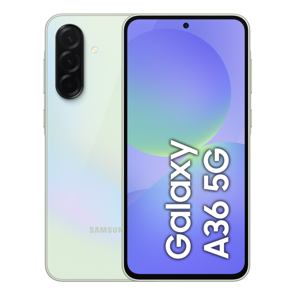 Samsung Galaxy A36 17 cm (6.7") Dual SIM Android 15 5G USB Type-C 8 GB 256 GB 5000 mAh Limoen
