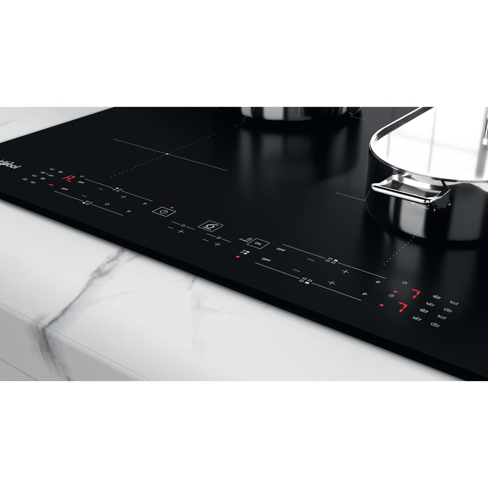 Whirlpool WB B8360 NE Zwart Ingebouwd 59 cm Inductiekookplaat zones 4 zone(s) - Afbeelding 12