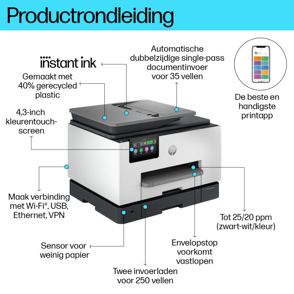 HP OfficeJet Pro 9132e All-in-One printer