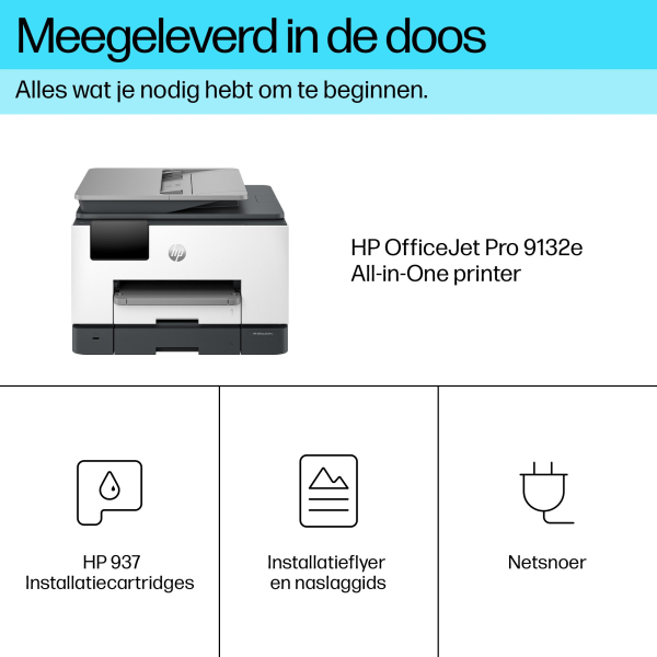 HP OfficeJet Pro 9132e All-in-One printer - Afbeelding 2