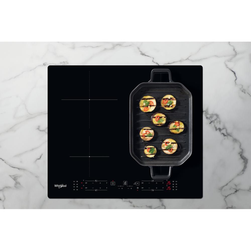 Whirlpool WB B8360 NE Zwart Ingebouwd 59 cm Inductiekookplaat zones 4 zone(s) - Afbeelding 6