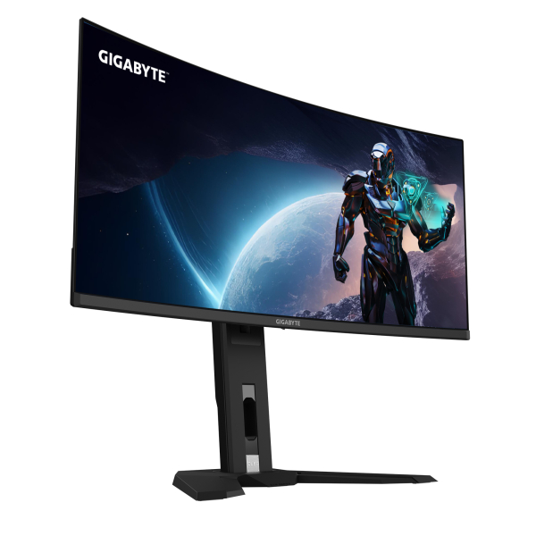 GIGABYTE MO34WQC2 computer monitor 86,4 cm (34") 3440 x 1440 Pixels Wide Quad HD OLED Zwart - Afbeelding 4
