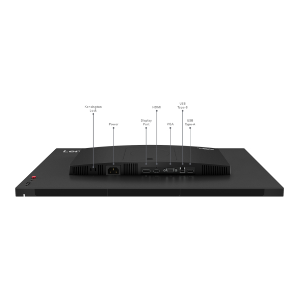 Lenovo ThinkVision T24d-30 LED display 61 cm (24") 1920 x 1200 Pixels Full HD Zwart - Afbeelding 11