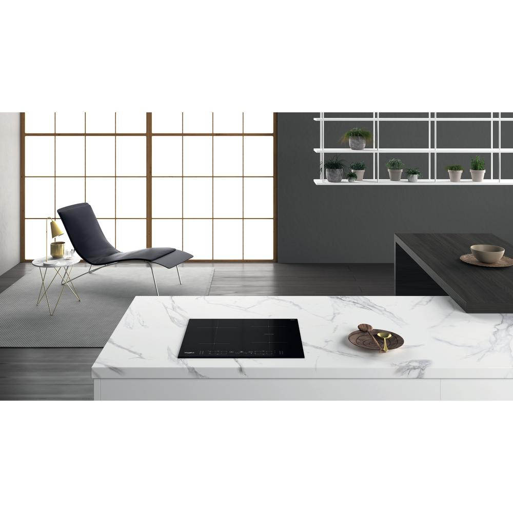 Whirlpool WB B8360 NE Zwart Ingebouwd 59 cm Inductiekookplaat zones 4 zone(s) - Afbeelding 8