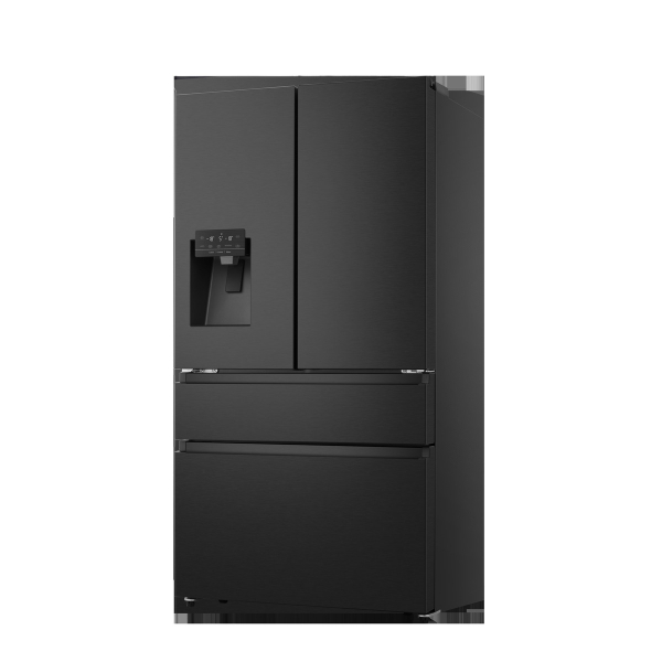 Hisense RF728N4SBFE amerikaanse koelkast Vrijstaand 560 l E Zwart - Afbeelding 3