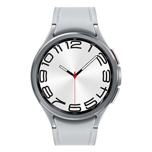 Samsung Galaxy Watch6 Classic SM-R965F 3,81 cm (1.5") OLED 47 mm Digitaal 480 x 480 Pixels Touchscreen 4G Zilver Wifi GPS - Afbeelding 2