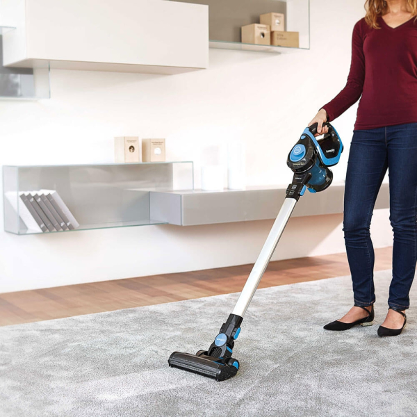 Polti SR100 2-in-1-steelstofzuiger Batterij/Accu Droog HEPA Zakloos Zwart, Blauw - Afbeelding 3