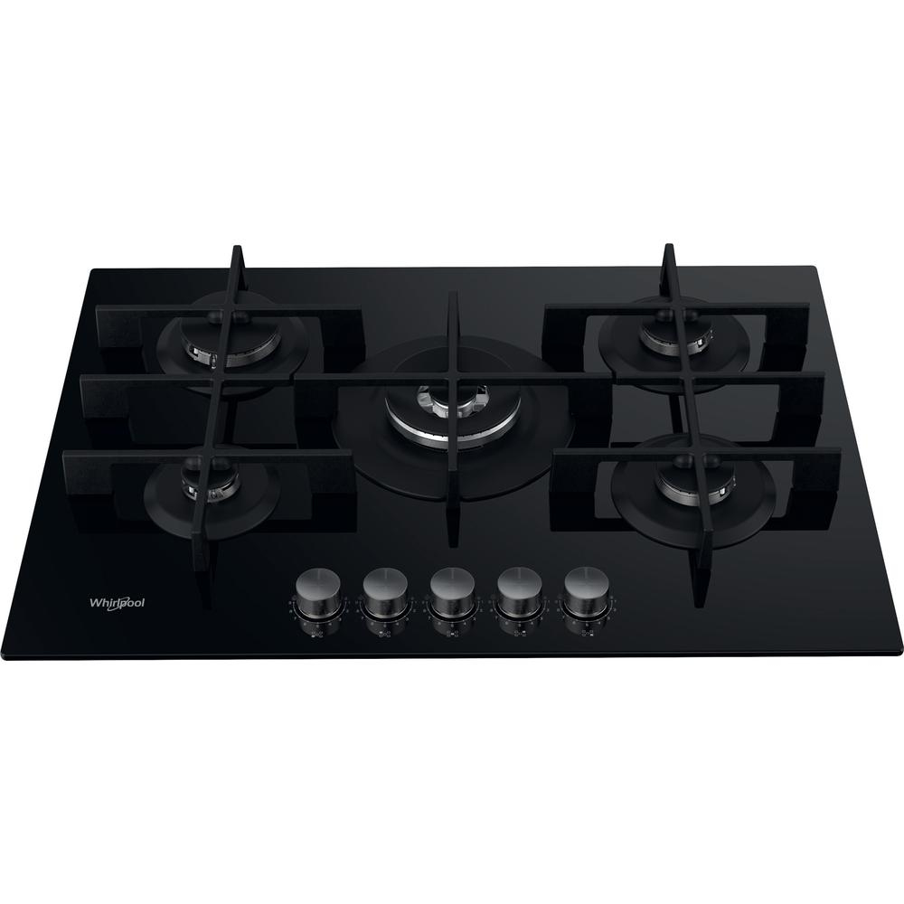 Whirlpool AKWL 728/NB Zwart Ingebouwd 75 cm Gaskookplaat 5 zone(s) - Afbeelding 7