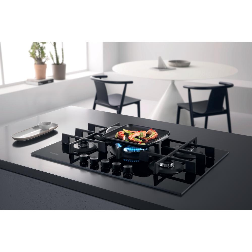 Whirlpool AKWL 728/NB Zwart Ingebouwd 75 cm Gaskookplaat 5 zone(s) - Afbeelding 9