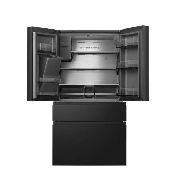 Hisense RF728N4SBFE amerikaanse koelkast Vrijstaand 560 l E Zwart - Afbeelding 6