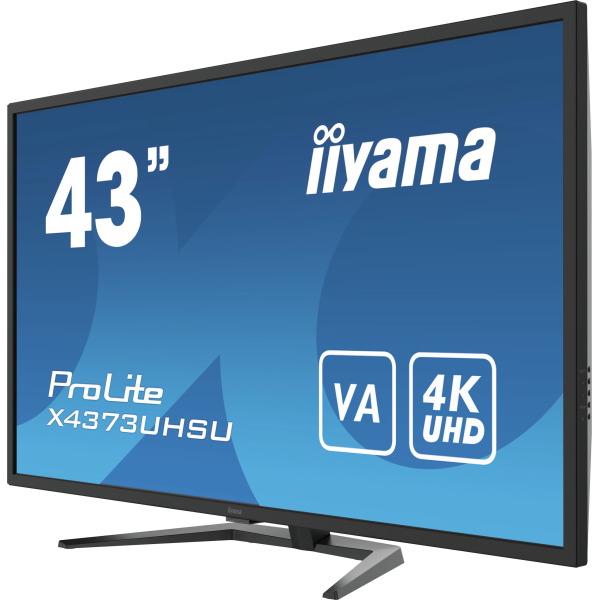 iiyama ProLite X4373UHSU-B1 computer monitor 108 cm (42.5") 3840 x 2160 Pixels 4K Ultra HD Zwart - Afbeelding 4