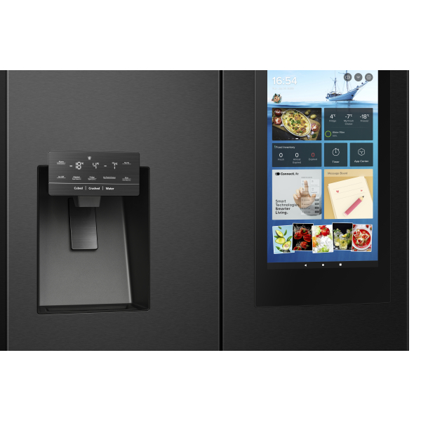 Hisense RQ760N4IFE amerikaanse koelkast Vrijstaand 577 l E Zwart - Afbeelding 6