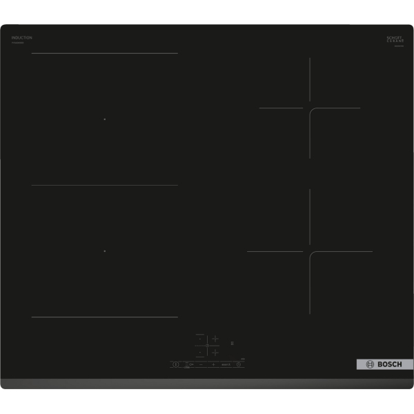 Bosch PVS63KBB5E kookplaat Zwart Ingebouwd Inductiekookplaat zones 4 zone(s)