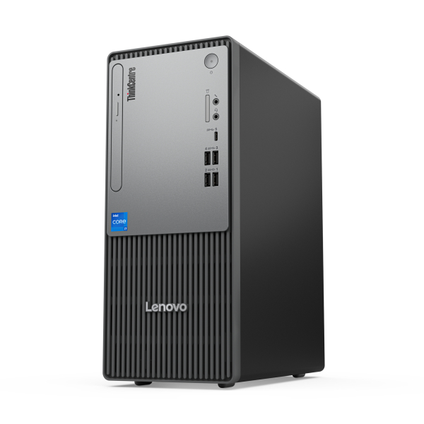 Lenovo ThinkCentre neo 50t Gen 5 Intel® Core™ i3 i3-14100 8 GB DDR5-SDRAM 512 GB SSD Windows 11 Pro Tower PC Zwart, Grijs - Afbeelding 2