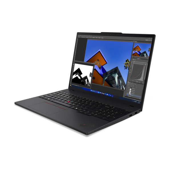Lenovo ThinkPad T16 Gen 3 Intel Core Ultra 7 155U Laptop 40,6 cm (16") WUXGA 32 GB DDR5-SDRAM 1 TB SSD Wi-Fi 6E (802.11ax) Windows 11 Pro Duits Zwart - Afbeelding 6