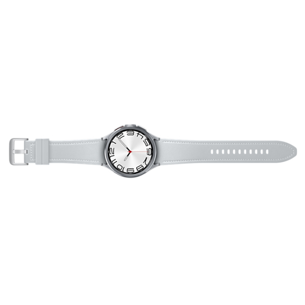 Samsung Galaxy Watch6 Classic SM-R965F 3,81 cm (1.5") OLED 47 mm Digitaal 480 x 480 Pixels Touchscreen 4G Zilver Wifi GPS - Afbeelding 6