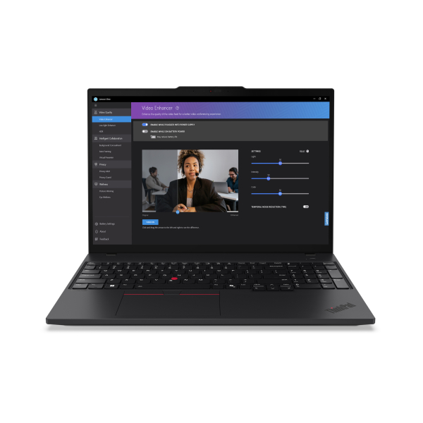 Lenovo ThinkPad T16 Gen 3 Intel Core Ultra 7 155U Laptop 40,6 cm (16") WUXGA 32 GB DDR5-SDRAM 1 TB SSD Wi-Fi 6E (802.11ax) Windows 11 Pro Duits Zwart - Afbeelding 4
