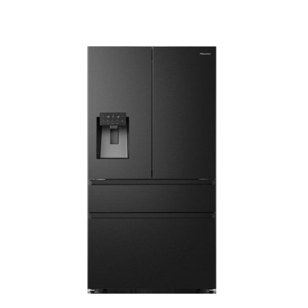 Hisense RF728N4SBFE amerikaanse koelkast Vrijstaand 560 l E Zwart - Afbeelding 2