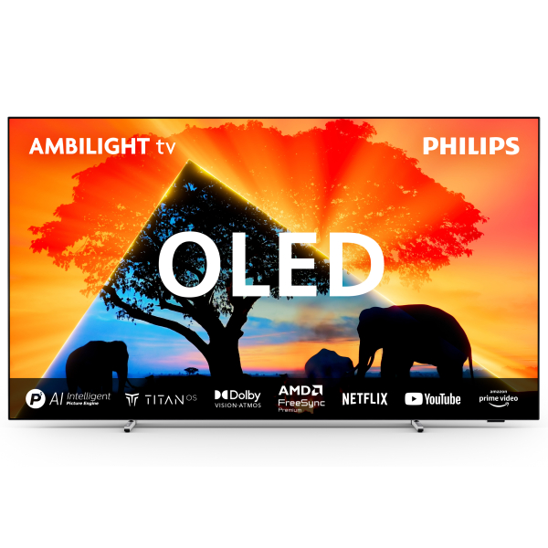Philips 48OLED769/12 48" | 4K Ultra HD OLED Smart TV | Titan OS + Wifi | Dolby Vision | Perfect Black Levels en AI Picture Pro | 120Hz - Afbeelding 2