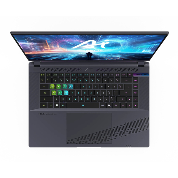 GIGABYTE AORUS 16X ASG-63DEC65SH Intel® Core™ i9 i9-14900HX Laptop 40,6 cm (16") WQXGA 32 GB DDR5-SDRAM 2 TB SSD NVIDIA GeForce RTX 4070 Wi-Fi 7 (802.11be) Windows 11 Zwart - Afbeelding 4