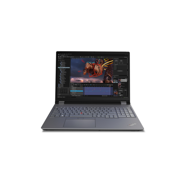 Lenovo ThinkPad P16 Gen 2 Intel® Core™ i7 i7-14700HX Mobiel werkstation 40,6 cm (16") WQXGA 32 GB DDR5-SDRAM 1 TB SSD NVIDIA RTX 3500 Ada Wi-Fi 6E (802.11ax) Windows 11 Pro  Grijs, Zwart