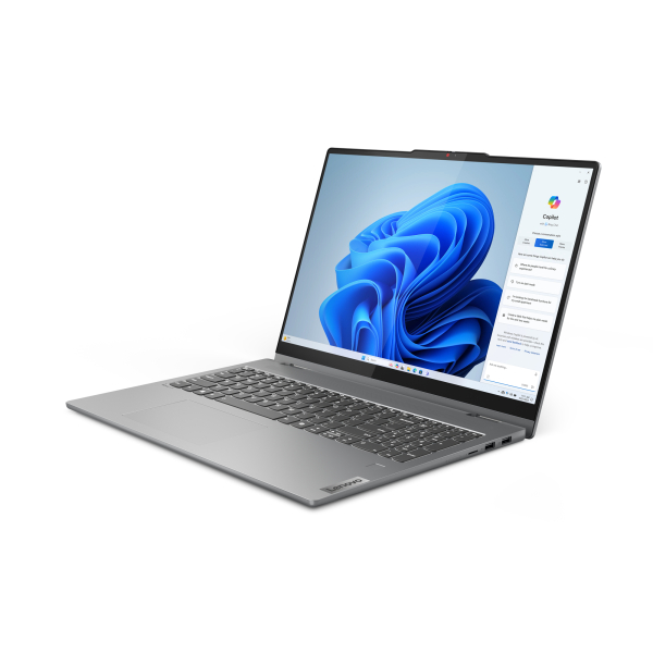Lenovo IdeaPad 5 2-in-1 16IRU9 Intel Core 7 150U Hybride (2-in-1) 40,6 cm (16") Touchscreen WUXGA 16 GB LPDDR5x-SDRAM 512 GB SSD Wi-Fi 6E (802.11ax) Windows 11 Home Duits Grijs - Afbeelding 5
