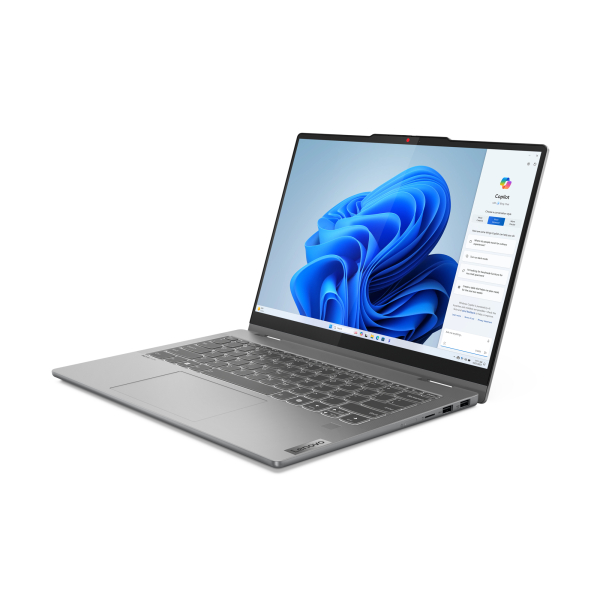 Lenovo IdeaPad 5 2-in-1 14IRH9 Intel® Core™ i7 i7-13620H Hybride (2-in-1) 35,6 cm (14") Touchscreen WUXGA 16 GB LPDDR5x-SDRAM 1 TB SSD Wi-Fi 6 (802.11ax) Windows 11 Home Duits Grijs - Afbeelding 5
