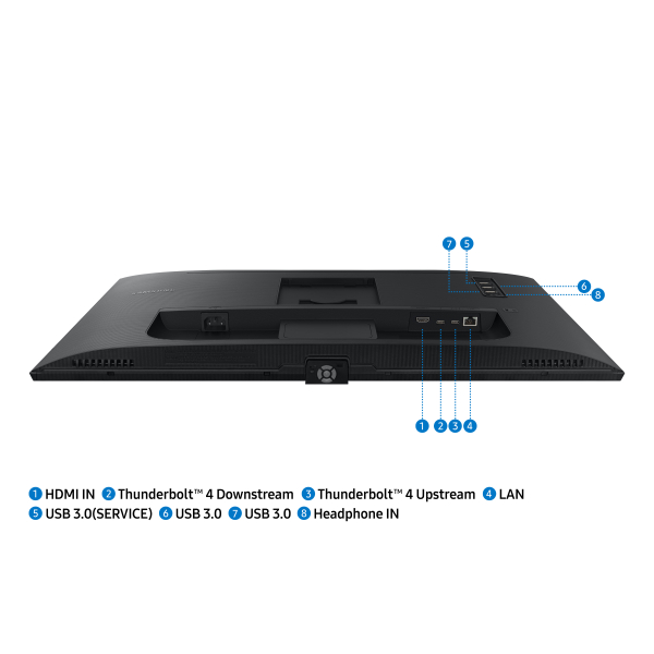 Samsung 27" ViewFinity S8 S80TB UHD Monitor - Afbeelding 20
