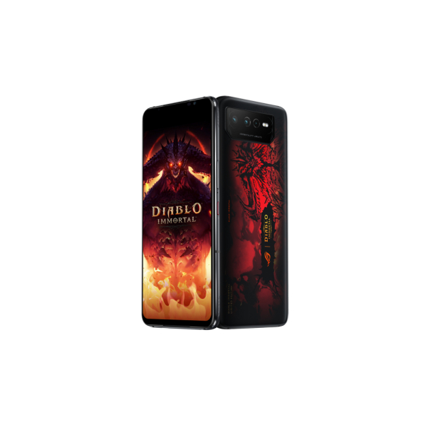 ASUS ROG Phone 6 Diablo Immortal Edition 17,2 cm (6.78") Dual SIM Android 12 5G USB Type-C 16 GB 512 GB 6000 mAh Zwart, Rood - Afbeelding 5