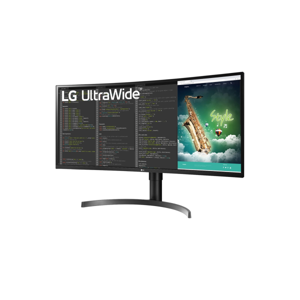 LG 35WN75CP-B.AEU LED display 88,9 cm (35") 3440 x 1440 Pixels 4K Ultra HD Zwart - Afbeelding 2