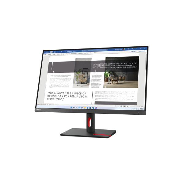 Lenovo ThinkVision S27i-30 LED display 68,6 cm (27") 1920 x 1080 Pixels Full HD Grijs - Afbeelding 7