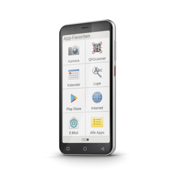 Emporia emporiaSMART5.mini 12,6 cm (4.95") Single SIM Android 13 4G USB Type-C 4 GB 64 GB 2500 mAh Zwart - Afbeelding 4