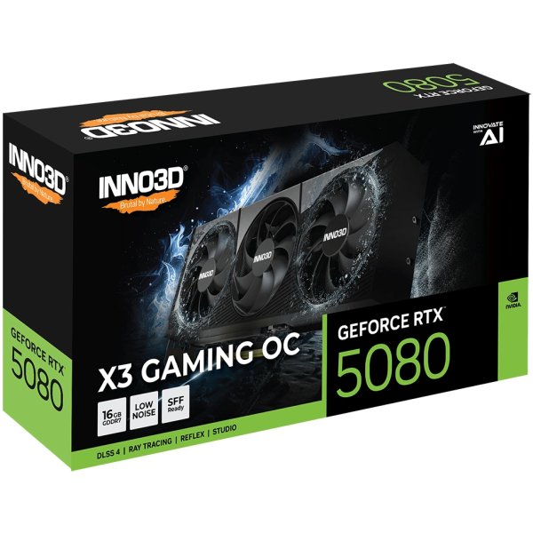 Inno3D Gaming OC GeForce RTX 5080 X3 NVIDIA 16 GB GDDR7 - Afbeelding 3