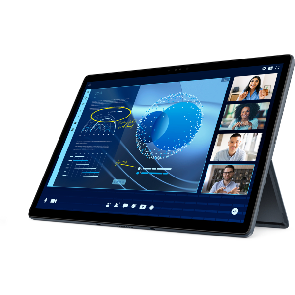DELL Latitude 7350 Detachable Intel Core Ultra 7 164U Hybride (2-in-1) 33 cm (13") Touchscreen 3K 16 GB LPDDR5x-SDRAM 512 GB SSD Wi-Fi 7 (802.11be) Windows 11 Pro  Zwart - Afbeelding 3