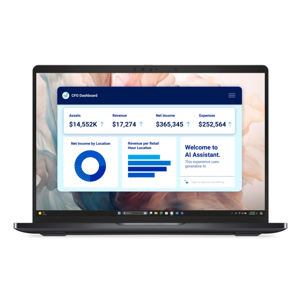 DELL Pro 13 Premium PA13250 Intel Core Ultra 7 268V Laptop 33,8 cm (13.3") Touchscreen Quad HD+ 32 GB LPDDR5x-SDRAM 512 GB SSD Wi-Fi 7 (802.11be) Windows 11 Pro Duits Grijs - Afbeelding 2