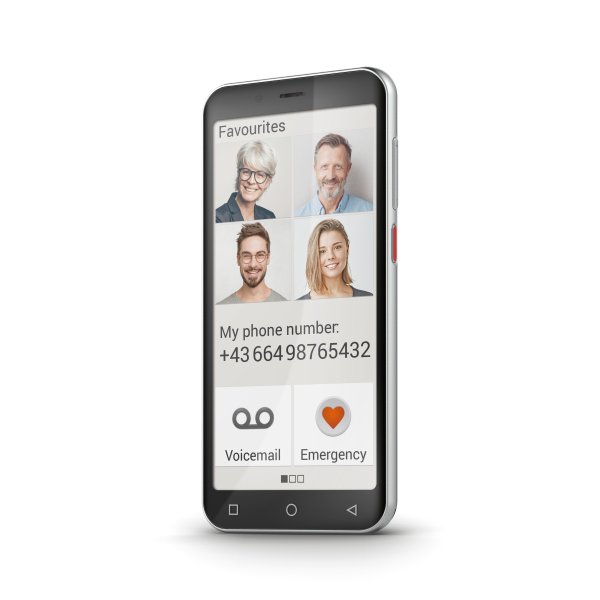 Emporia emporiaSMART5.mini 12,6 cm (4.95") Single SIM Android 13 4G USB Type-C 4 GB 64 GB 2500 mAh Zwart - Afbeelding 8