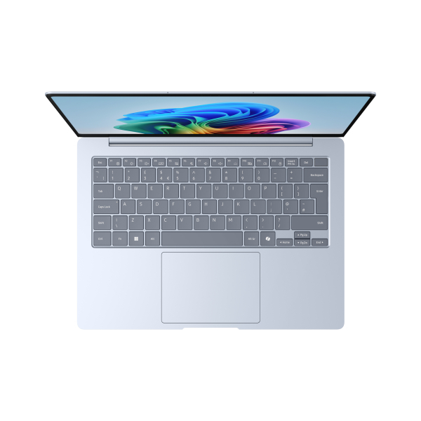 Samsung Galaxy Book4 Edge NP940XMAA-EXP Qualcomm Snapdragon X1E-80-100 Laptop 35,6 cm (14") Touchscreen WQXGA+ 16 GB LPDDR5x-SDRAM 512 GB eUFS Wi-Fi 7 (802.11be) Windows 11 Home Blauw - Afbeelding 2